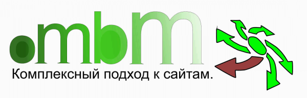 Логотип компании Ombm - Создание сайта, продвижение сайта