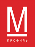 Логотип компании М профиль