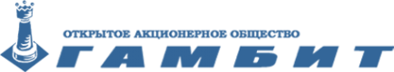 Логотип компании Гамбит АО