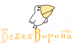 Логотип компании Белая ворона