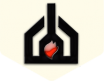 Логотип компании Каминов печей мануфактура