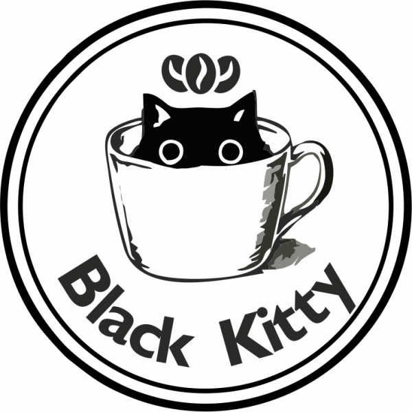 Логотип компании "Black Kitty"