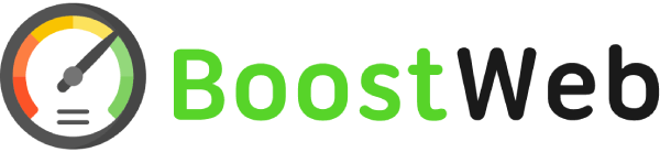 Логотип компании Ускорение сайтов - BoostWeb