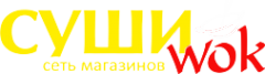 Логотип компании Суши Wok сеть магазинов блюд японской
