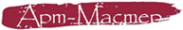 Логотип компании Арт-Мастер К компания по установке греющего плинтуса
