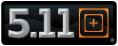 Логотип компании 5.11 Tactical