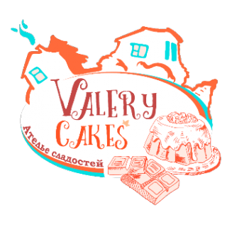 Логотип компании ValeryCakes