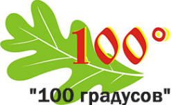 Логотип компании 100 градусов