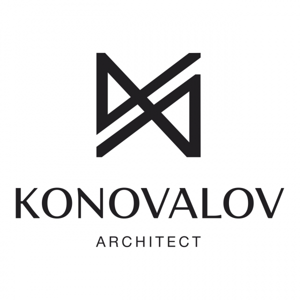 Логотип компании KONOVALOV ARCHITECT